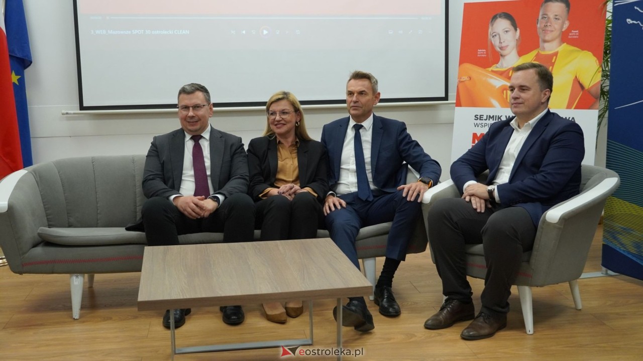 Konferencja prasowa podsumowującą programy wsparcia Samorządu Województwa Mazowieckiego [30.10.2026] - zdjęcie #1 - eOstroleka.pl