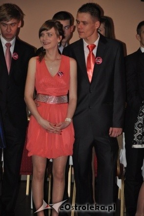 Studniówka 2012: Bal maturalny uczniów 1 LO [14.I.2012]  - zdjęcie #127 - eOstroleka.pl