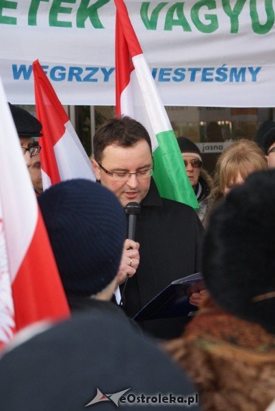 Pikieta przed siedzibą przedstawicielstwa Komisji Europejskiej w Warszawie [17.I.2012] - zdjęcie #21 - eOstroleka.pl