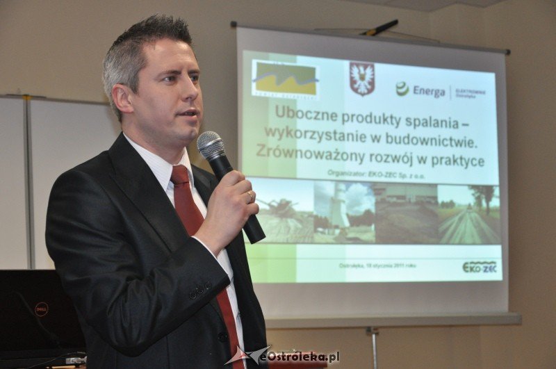 WSAP: Konferencja Uboczne produkty spalania - wykorzystywanie w budownictwie. Zwrównoważony rozwój w praktyce [18.I.2012] - zdjęcie #11 - eOstroleka.pl