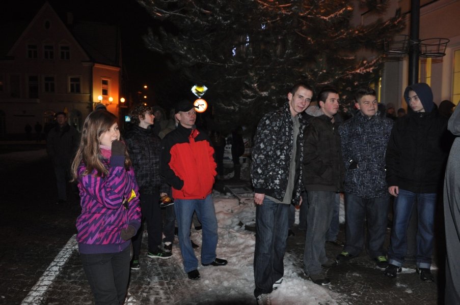 Pikieta przeciwko ACTA w Ostrołęce [25.I.2012] - zdjęcie #50 - eOstroleka.pl
