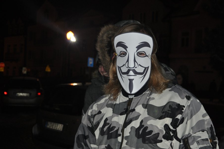 Pikieta przeciwko ACTA w Ostrołęce [25.I.2012] - zdjęcie #33 - eOstroleka.pl