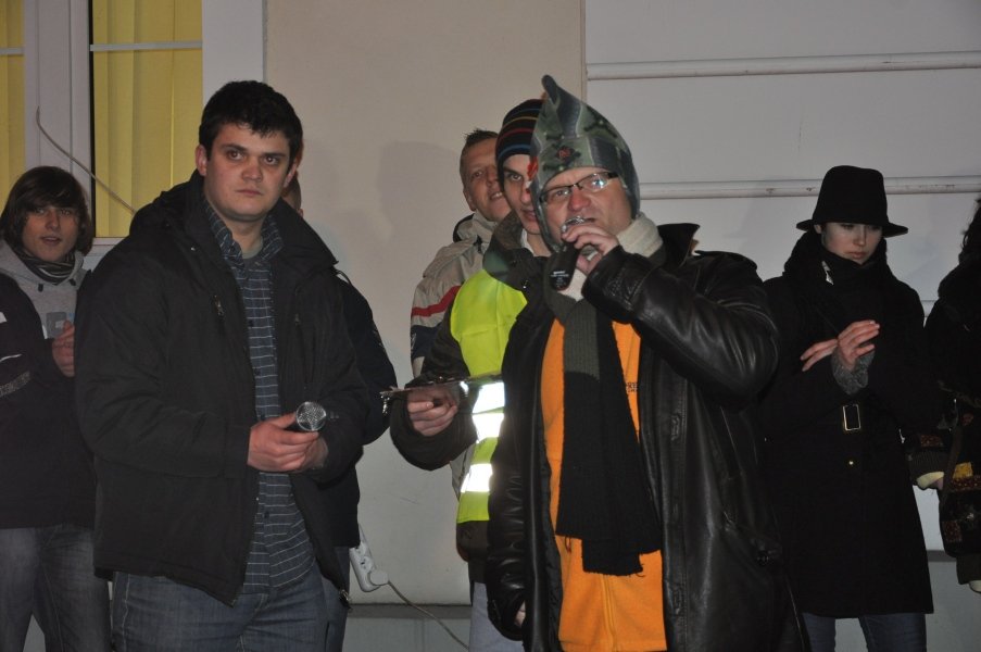 Pikieta przeciwko ACTA w Ostrołęce [25.I.2012] - zdjęcie #21 - eOstroleka.pl