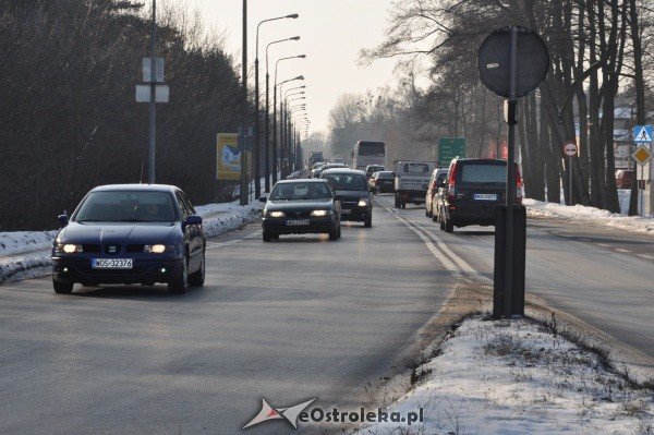 Protestujący kierowcy zakorkowali Ostrołękę [28.I.2012] - zdjęcie #17 - eOstroleka.pl