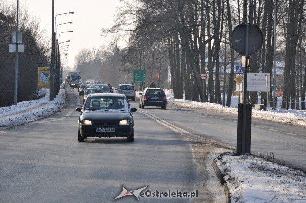 Protestujący kierowcy zakorkowali Ostrołękę [28.I.2012] - zdjęcie #23 - eOstroleka.pl