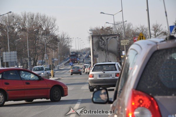 Protestujący kierowcy zakorkowali Ostrołękę [28.I.2012] - zdjęcie #29 - eOstroleka.pl