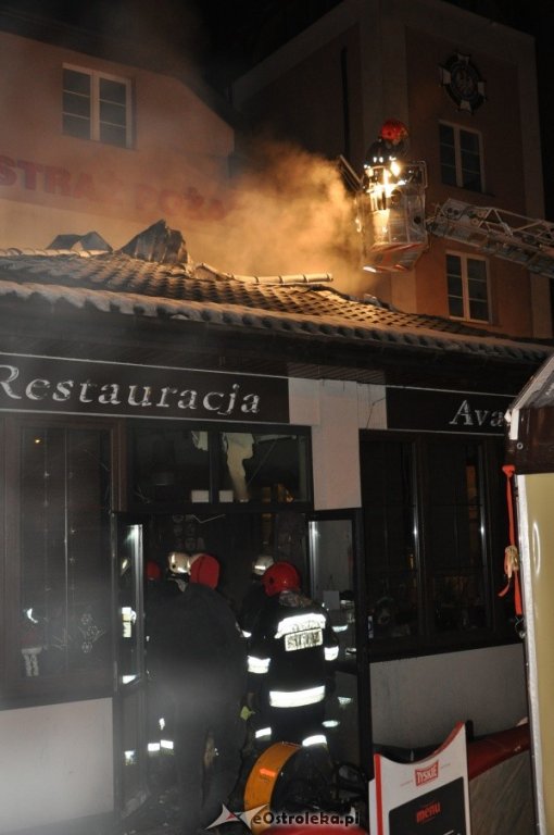 Pożar w Avalonie [2.2.2012] - zdjęcie #48 - eOstroleka.pl