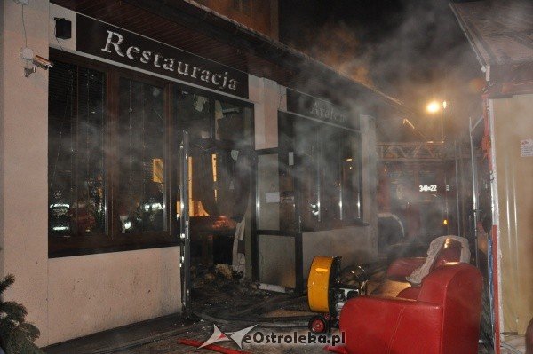 Pożar w Avalonie [2.2.2012] - zdjęcie #4 - eOstroleka.pl