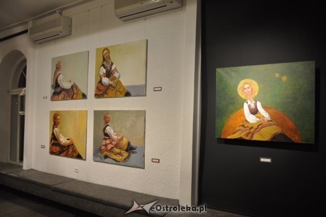 Wystawa po plenerowa Aryści z Mazowsza w Galerii Ostrołęka [9.II.2012] - zdjęcie #25 - eOstroleka.pl