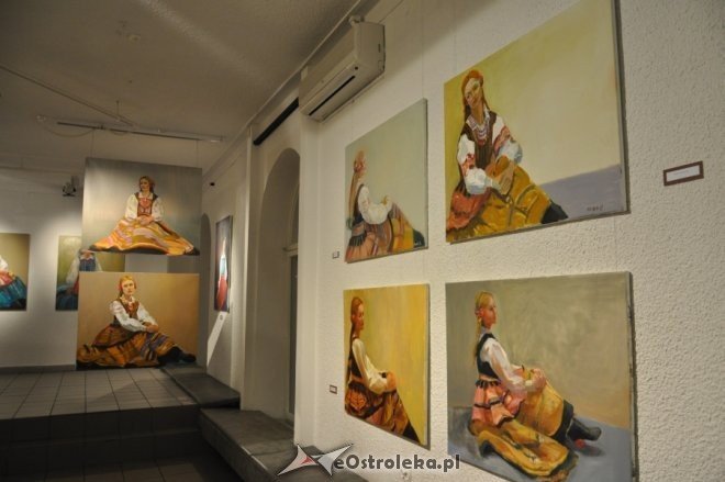 Wystawa po plenerowa Aryści z Mazowsza w Galerii Ostrołęka [9.II.2012] - zdjęcie #3 - eOstroleka.pl
