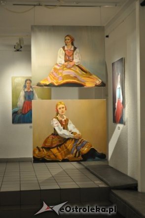 Wystawa po plenerowa Aryści z Mazowsza w Galerii Ostrołęka [9.II.2012] - zdjęcie #4 - eOstroleka.pl
