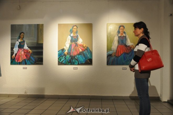 Wystawa po plenerowa Aryści z Mazowsza w Galerii Ostrołęka [9.II.2012] - zdjęcie #6 - eOstroleka.pl