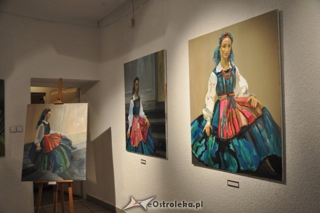 Wystawa po plenerowa Aryści z Mazowsza w Galerii Ostrołęka [9.II.2012] - zdjęcie #18 - eOstroleka.pl