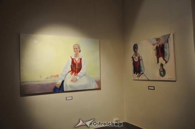 Wystawa po plenerowa Aryści z Mazowsza w Galerii Ostrołęka [9.II.2012] - zdjęcie #13 - eOstroleka.pl