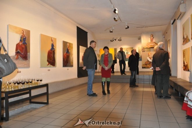 Wystawa po plenerowa Aryści z Mazowsza w Galerii Ostrołęka [9.II.2012] - zdjęcie #15 - eOstroleka.pl