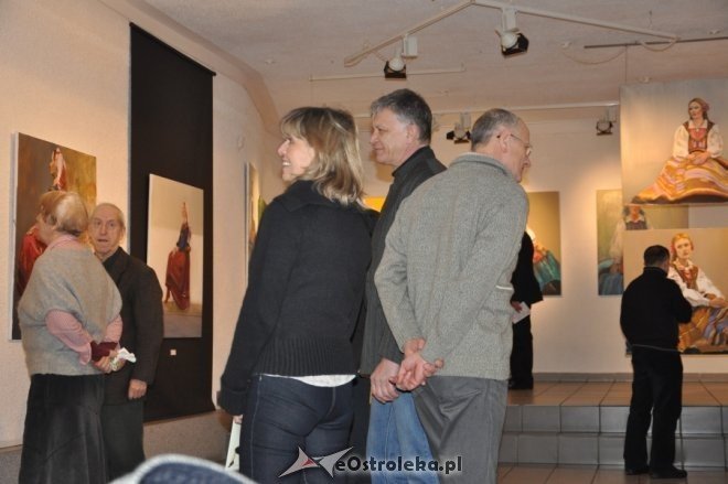 Wystawa po plenerowa Aryści z Mazowsza w Galerii Ostrołęka [9.II.2012] - zdjęcie #16 - eOstroleka.pl