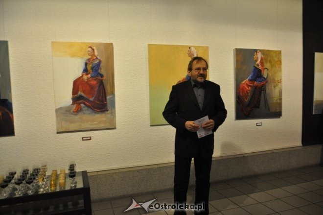 Wystawa po plenerowa Aryści z Mazowsza w Galerii Ostrołęka [9.II.2012] - zdjęcie #17 - eOstroleka.pl