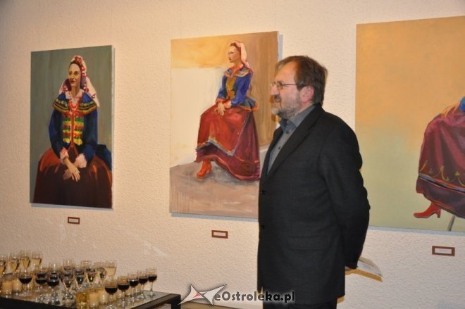 Wystawa po plenerowa Aryści z Mazowsza w Galerii Ostrołęka [9.II.2012] - zdjęcie #20 - eOstroleka.pl