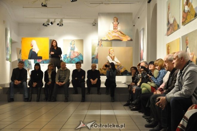 Wystawa po plenerowa Aryści z Mazowsza w Galerii Ostrołęka [9.II.2012] - zdjęcie #26 - eOstroleka.pl