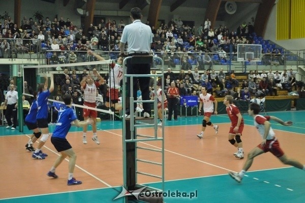 Siatkówka, I Liga: Pekpol Ostrołęka – Rajbud GTPS Gorzów Wielkopolski 3:1 [11.02.2012] - zdjęcie #4 - eOstroleka.pl