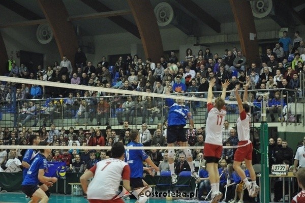 Siatkówka, I Liga: Pekpol Ostrołęka – Rajbud GTPS Gorzów Wielkopolski 3:1 [11.02.2012] - zdjęcie #1 - eOstroleka.pl