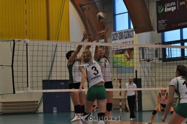 Siatkówka, II Liga Kobiet: Nike Ostrołęka – AZS AWF UKSW Warszawa 3:2 [11.02.2012] - zdjęcie #16 - eOstroleka.pl