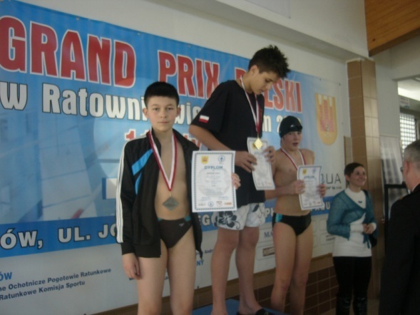 Trzy medale WOPR-OS zawodach z cyklu Grand Prix Polski w Ratownictwie Wodnym, Żyrardów [12.02.2012] - zdjęcie #3 - eOstroleka.pl