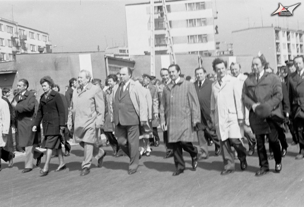 Pochody 1-majowe w Ostrołęce 1958 - 1980 - zdjęcie #163 - eOstroleka.pl