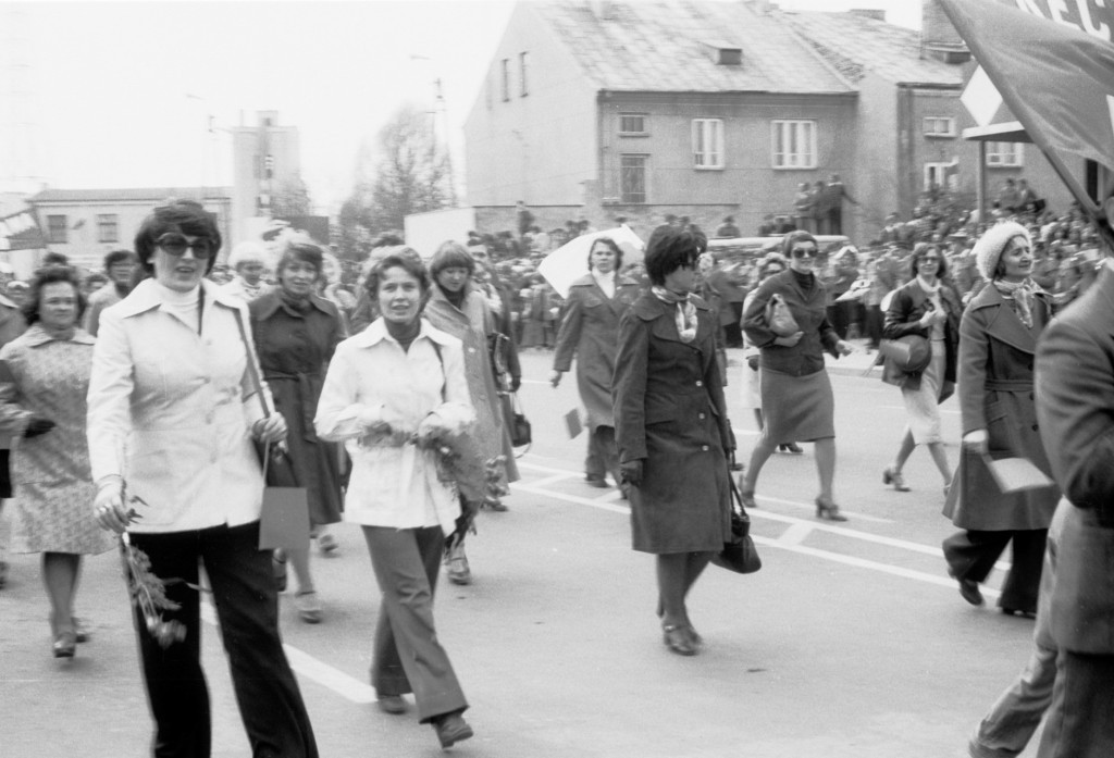 Pochody 1-majowe w Ostrołęce 1958 - 1980 - zdjęcie #104 - eOstroleka.pl
