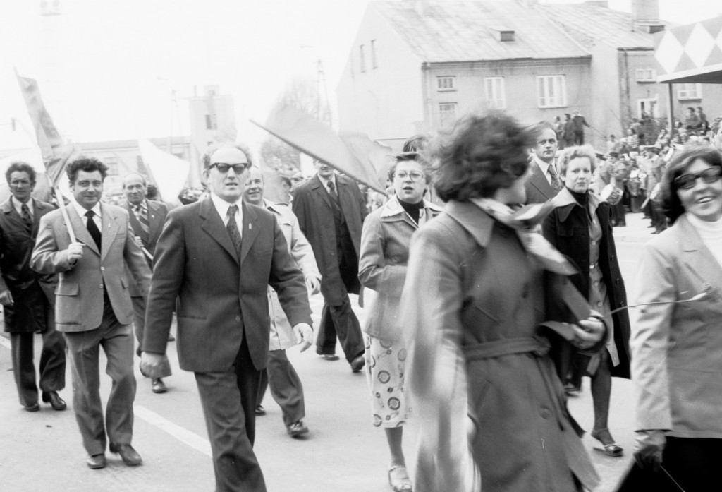 Pochody 1-majowe w Ostrołęce 1958 - 1980 - zdjęcie #97 - eOstroleka.pl