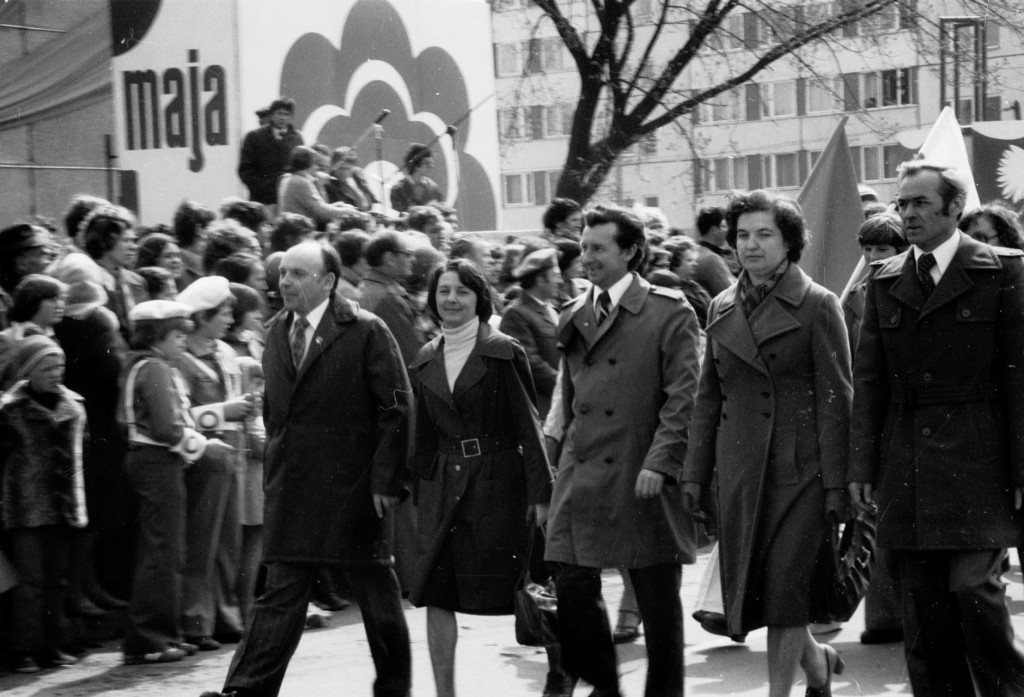 Pochody 1-majowe w Ostrołęce 1958 - 1980 - zdjęcie #96 - eOstroleka.pl