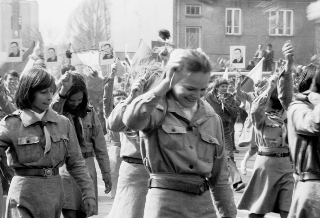 Pochody 1-majowe w Ostrołęce 1958 - 1980 - zdjęcie #87 - eOstroleka.pl