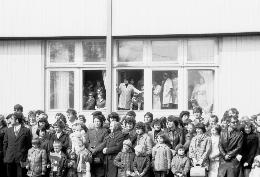 Pochody 1-majowe w Ostrołęce 1958 - 1980 - zdjęcie #86 - eOstroleka.pl