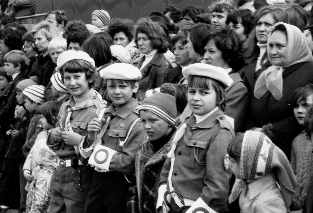 Pochody 1-majowe w Ostrołęce 1958 - 1980 - zdjęcie #69 - eOstroleka.pl