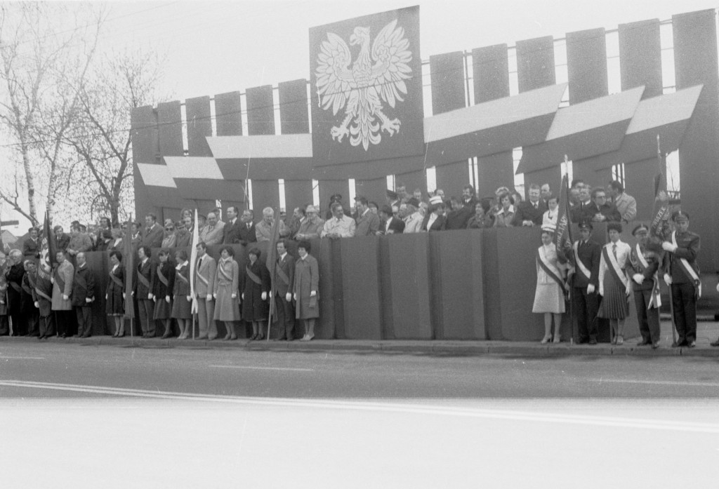 Pochody 1-majowe w Ostrołęce 1958 - 1980 - zdjęcie #39 - eOstroleka.pl