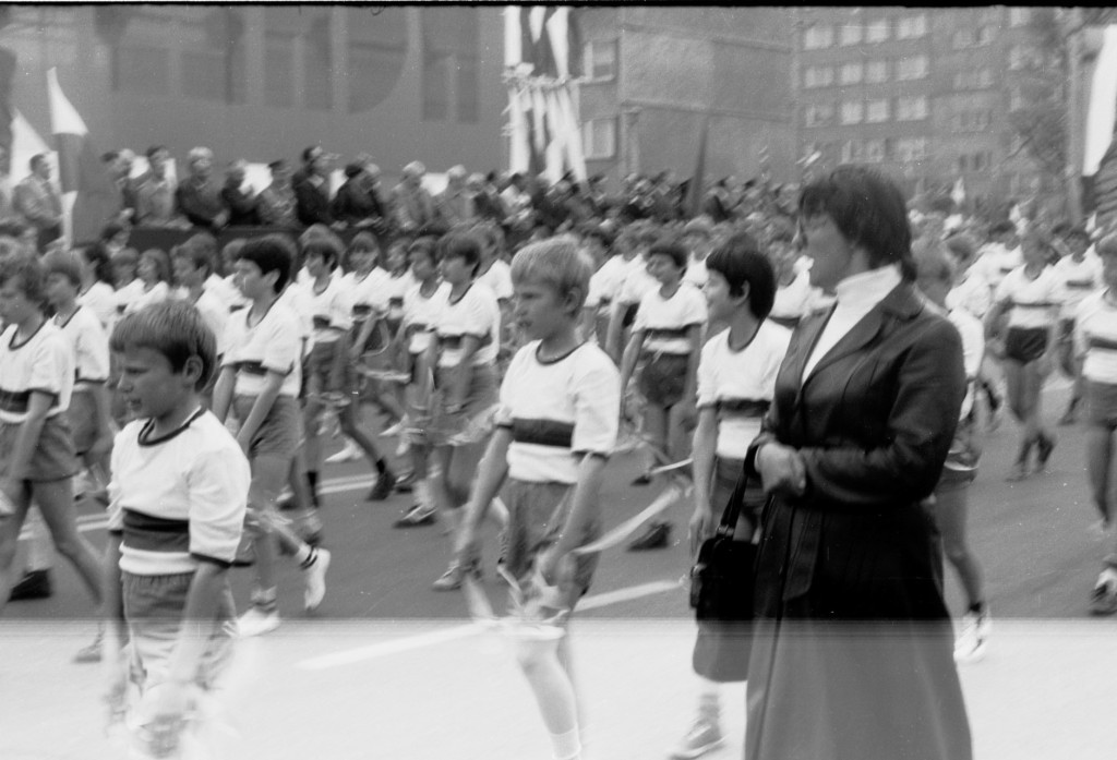 Pochody 1-majowe w Ostrołęce 1958 - 1980 - zdjęcie #30 - eOstroleka.pl