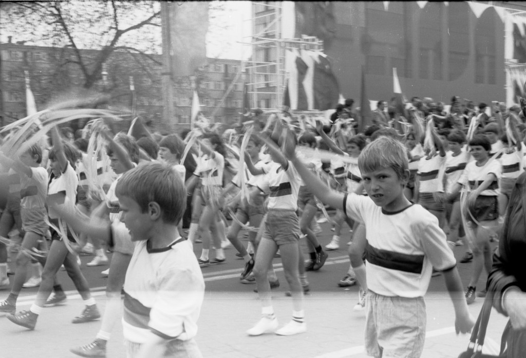 Pochody 1-majowe w Ostrołęce 1958 - 1980 - zdjęcie #29 - eOstroleka.pl