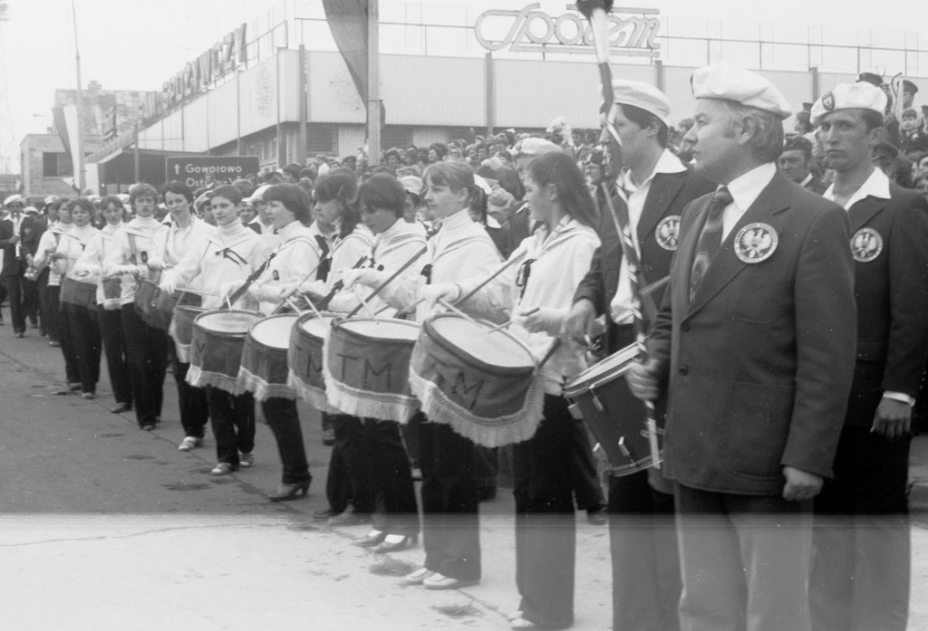 Pochody 1-majowe w Ostrołęce 1958 - 1980 - zdjęcie #26 - eOstroleka.pl