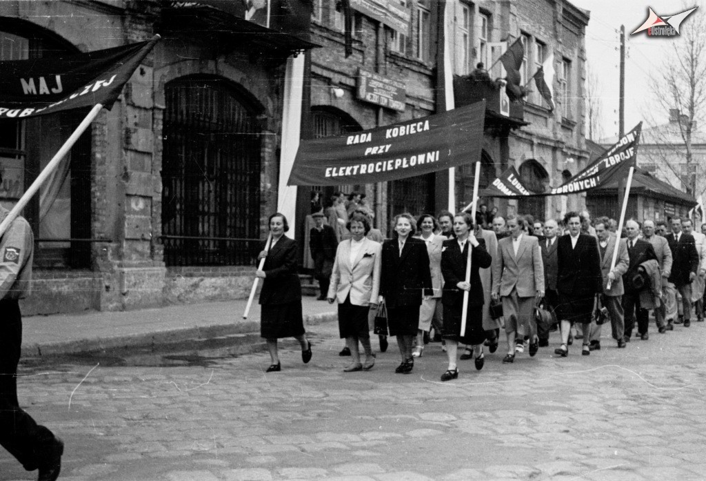 Pochódy 1 majowe 1958 - 1980 - zdjęcie #7 - eOstroleka.pl