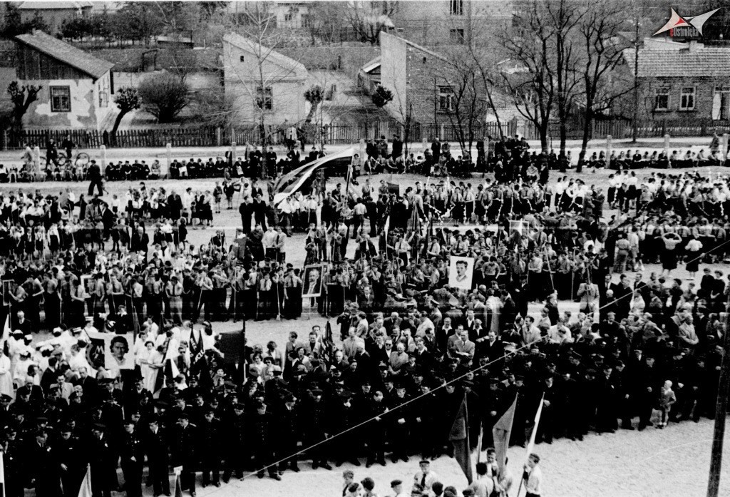 Pochódy 1 majowe 1958 - 1980 - zdjęcie #10 - eOstroleka.pl