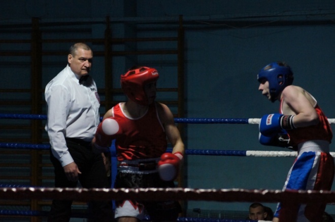 Eliminacje Mistrzostw Polski Juniorów w Boksie [25.02.2012] - zdjęcie #15 - eOstroleka.pl