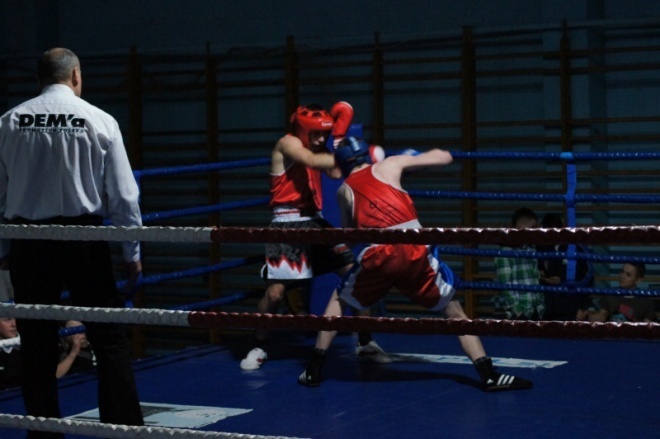 Eliminacje Mistrzostw Polski Juniorów w Boksie [25.02.2012] - zdjęcie #13 - eOstroleka.pl