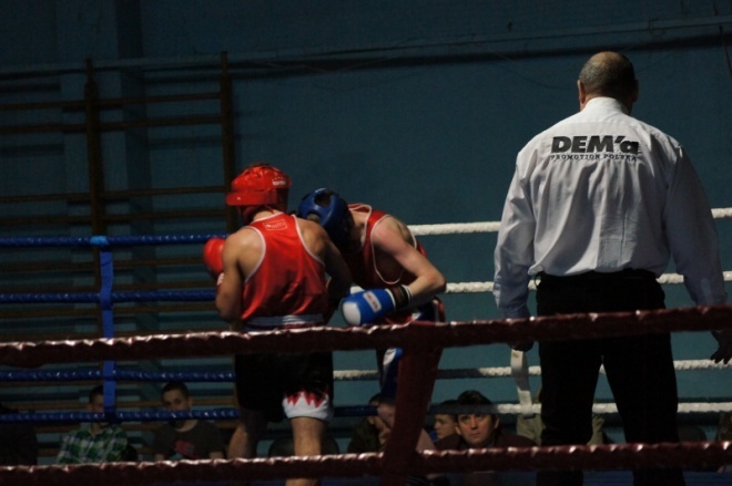 Eliminacje Mistrzostw Polski Juniorów w Boksie [25.02.2012] - zdjęcie #10 - eOstroleka.pl