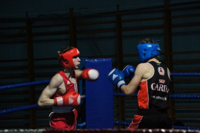 Eliminacje Mistrzostw Polski Juniorów w Boksie [25.02.2012] - zdjęcie #38 - eOstroleka.pl
