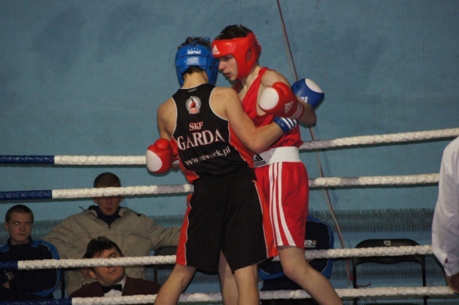 Eliminacje Mistrzostw Polski Juniorów w Boksie [25.02.2012] - zdjęcie #35 - eOstroleka.pl