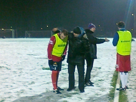 Narew Ostrołęka - ŁKS Łomża 6:2 [28.02.2012] - zdjęcie #5 - eOstroleka.pl