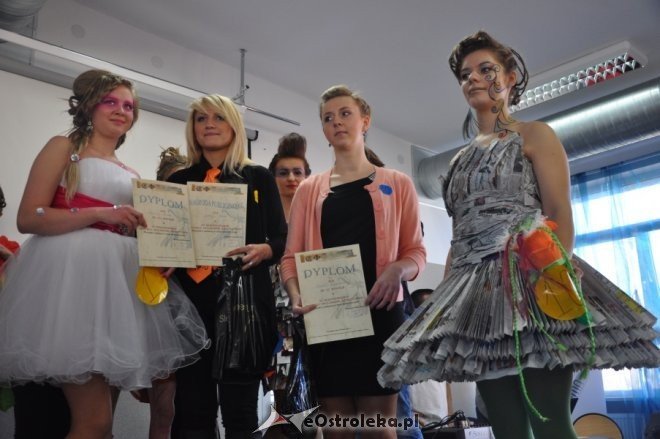 IV Międzyszkolny Festiwal Fryzjerstwa Artystycznego w ZSZ nr 2 [29.II.2012] - zdjęcie #1 - eOstroleka.pl