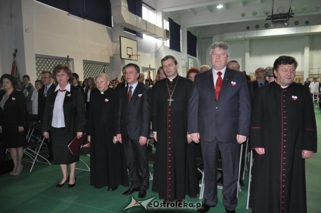 Obchody Narodowego Dnia Pamięci Żołnierzy Wyklętych w Ostrołęce [1 III 2012] - zdjęcie #74 - eOstroleka.pl