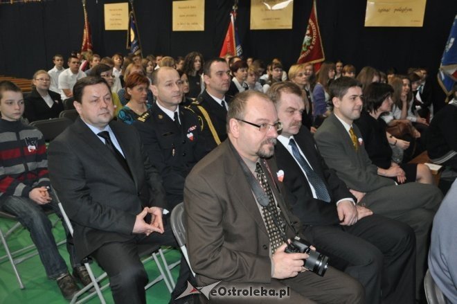 Obchody Narodowego Dnia Pamięci Żołnierzy Wyklętych w Ostrołęce [1 III 2012] - zdjęcie #62 - eOstroleka.pl