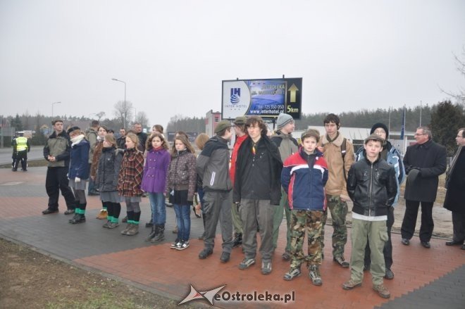 Obchody Narodowego Dnia Pamięci Żołnierzy Wyklętych w Ostrołęce [1 III 2012] - zdjęcie #30 - eOstroleka.pl